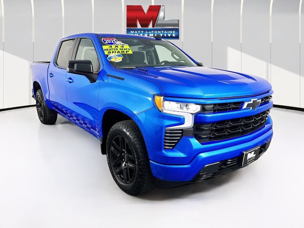 2025 Chevrolet Silverado 1500 — rear three-quarter view