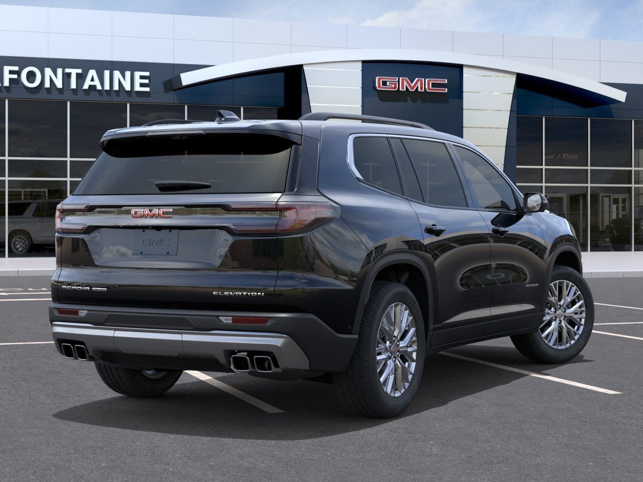 2026 GMC Acadia — interior view