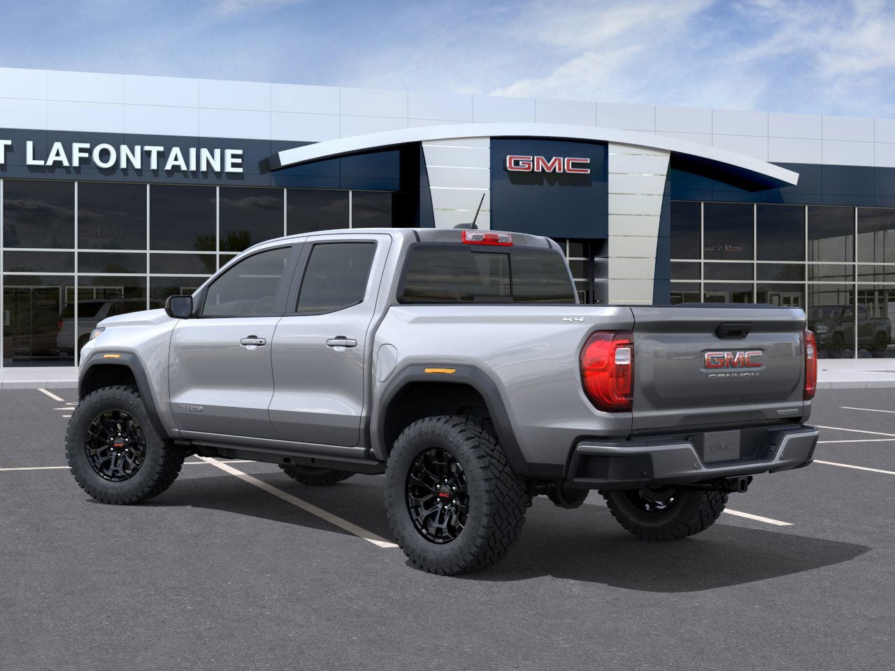 2026 GMC Canyon — rear three-quarter view