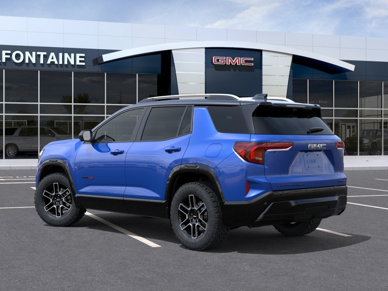 2026 GMC Terrain — rear three-quarter view